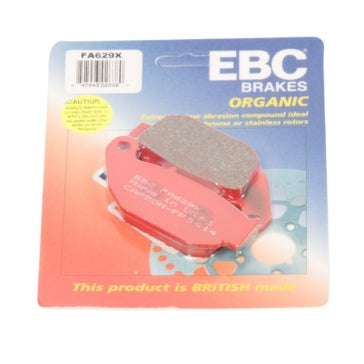 EBC “X” Series Moto-X Sport & Enduro Brake Pad Carbon graphite - Rear