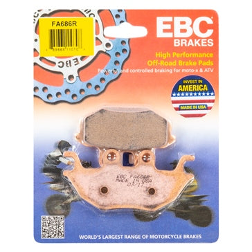 EBC “R“ Long Life Sintered Brake Pad Sintered metal