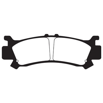 EBC Double-H Superbike Brake Pad Sintered metal - Front Right Rear Outer