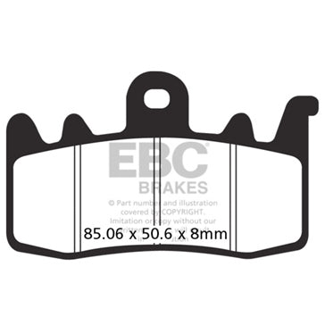 EBC GPFAX Sintered Race Brake Pad Sintered metal - Front Right Front left