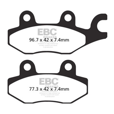 EBC SXR Brake Pad Sintered metal - Front left