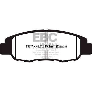 EBC Brake Pad Rear