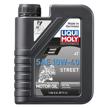 Liqui Moly Oil 4T Synthetic Street 10W40