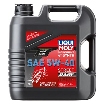 Liqui Moly Oil 4T Synthetic Street Race 5W40