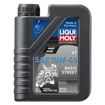 Liqui Moly Oil 4T Mineral Basic Street 10W40