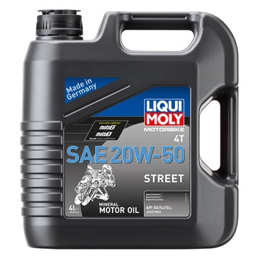 Liqui Moly Oil 4T Mineral Street 20W50