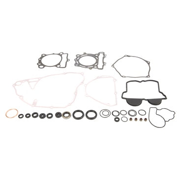 VertexWinderosa Complete Gasket Set with Oil Seals - 811 Fits Kawasaki -