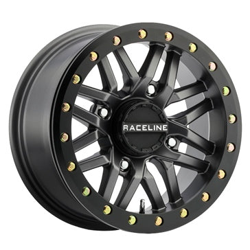 Raceline Wheels Ryno Beadlock Wheel 14x7 - 4/156 - 5+2