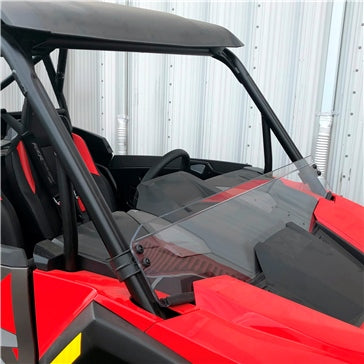 Direction 2 Short Windshield - Scratch Resistant Fits Polaris