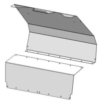 Direction 2 Rear Windshield Fits Can-am