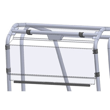 Direction 2 Rear Windshield - Scratch Resistant ARCTIC CAT