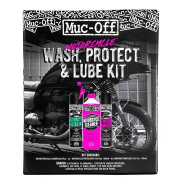 Muc-Off Motorcycle Clean Protect and Lube Kit