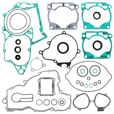 VertexWinderosa Complete Gasket Set with Oil Seals - 811 Fits KTM