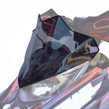 Powermadd Cobra Windshield Fits Yamaha; Fits Arctic cat