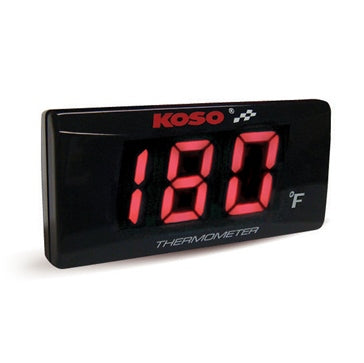 Koso Super Slim Style Thermometer Fahrenheit Universal