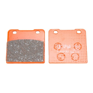 EBC V-Pad Brake Pad Organic - Front Right Front left Rear left
