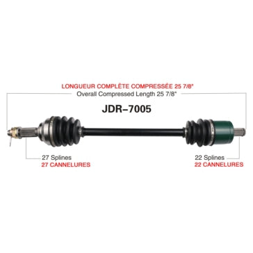 TrakMotive Complete Axle Fits John Deere