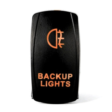 Quake LED Backup LED Switch Rocker - QRS-BL-A