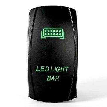 Quake LED Light Bar LED Switch Rocker