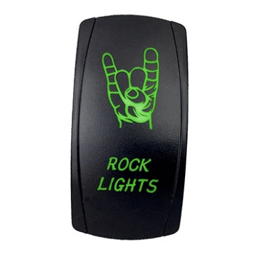 Quake LED Rock LED Switch Rocker