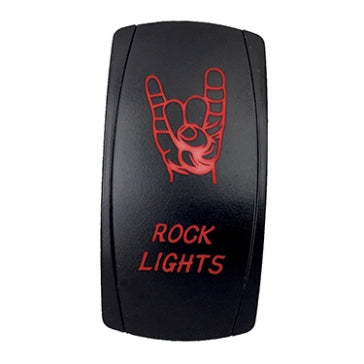 Quake LED Rock LED Switch Rocker