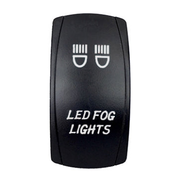 Quake LED Fog LED Switch Rocker