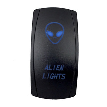 Quake LED Alien LED Switch Rocker