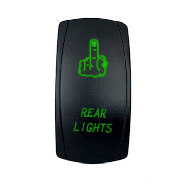 Quake LED Rear LED Switch Rocker