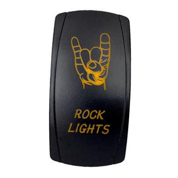 Quake LED Rock LED Switch Rocker