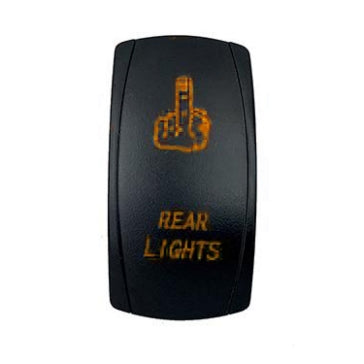 Quake LED Rear LED Switch Rocker