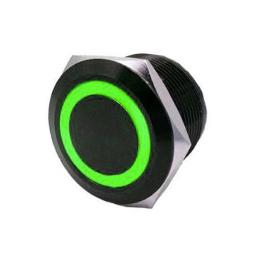 Quake LED Flush Mount Switch with LED Ring Push