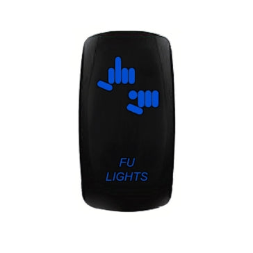 Quake LED Fu LED Light Switch Rocker