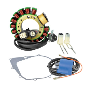 Kimpex HD Stator; Ignition coil and Crankcase Cover Gasket Fits Yamaha