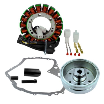 Kimpex HD Stator; Flywheel and Crankcase Cover Gasket Fits Arctic cat; Fits Suzuki