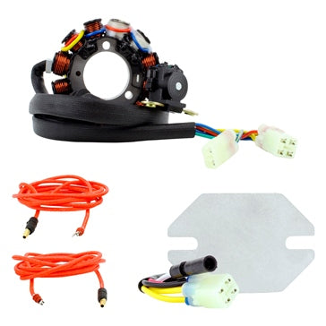 Kimpex HD AC to DC Conversion Kit Stator & Voltage Regulator Fits Honda