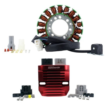 Kimpex HD Generator Stator & Mosfet Voltage Regulator Kit Fits Triumph