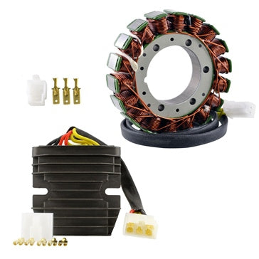 Kimpex HD Generator Stator & Mosfet Voltage Regulator Kit Fits Triumph