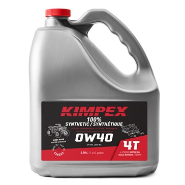 Kimpex 4-S100 0W40 Snowmobile/ATV Engine Oil 0W40