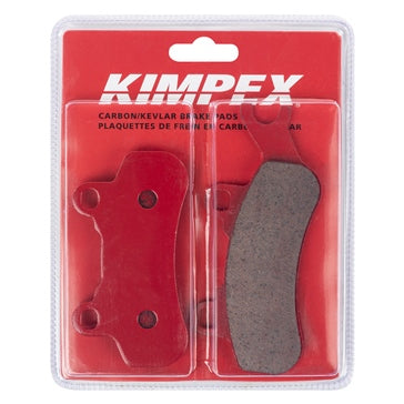 Kimpex Kevlar fiber/Carbon Brake Pad Carbone/Kevlar - Front; Rear