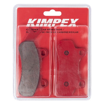 Kimpex Kevlar fiber/Carbon Brake Pad Carbone/Kevlar - Front; Rear