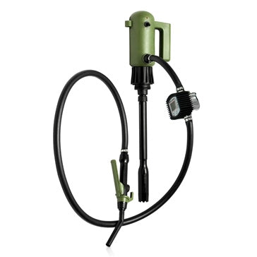 TeraPump Battery Powered Pail Pump & Oil Meter TRPAIL-M-B