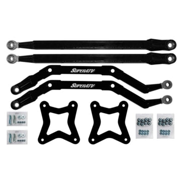 Super ATV High Clearance Boxed Radius Arms Fits Polaris