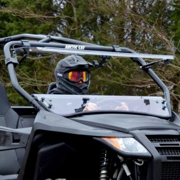 Super ATV Flip up Windshield Fits Arctic cat