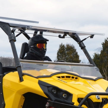 Super ATV Flip up Windshield Fits Can-am