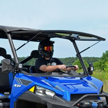 Super ATV Flip up Windshield Fits Polaris