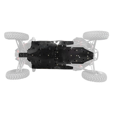 Super ATV UHMW Full Skid Plate Fits Polaris