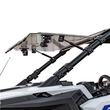 Super ATV Flip up Windshield Fits Polaris