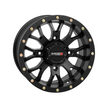 SYSTEM 3 OFF-ROAD ST-3 Simulated Beadlock UTV Wheel 14x7 - 4/156 - 5+3