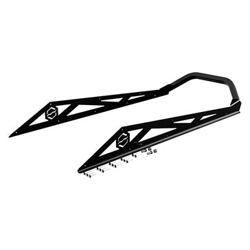 ITEK Bumper Powdercoat Series Rear - Fits Ski-doo