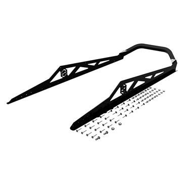 ITEK Bumper Powdercoat Series Rear - Fits Yamaha; Fits Arctic cat